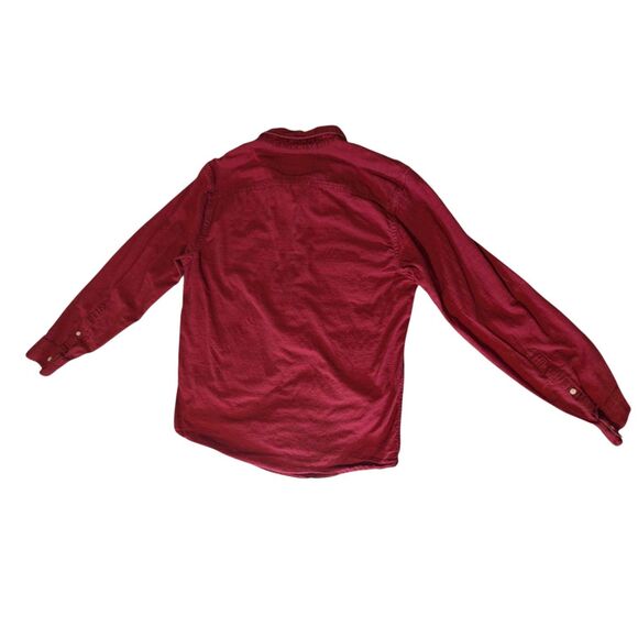 Hollister Epic Flex SlimFit Button Down Long Sleeve Shirt L Stretch Cotton Blend - Picture 7 of 7